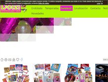 Tablet Screenshot of dolzi.com